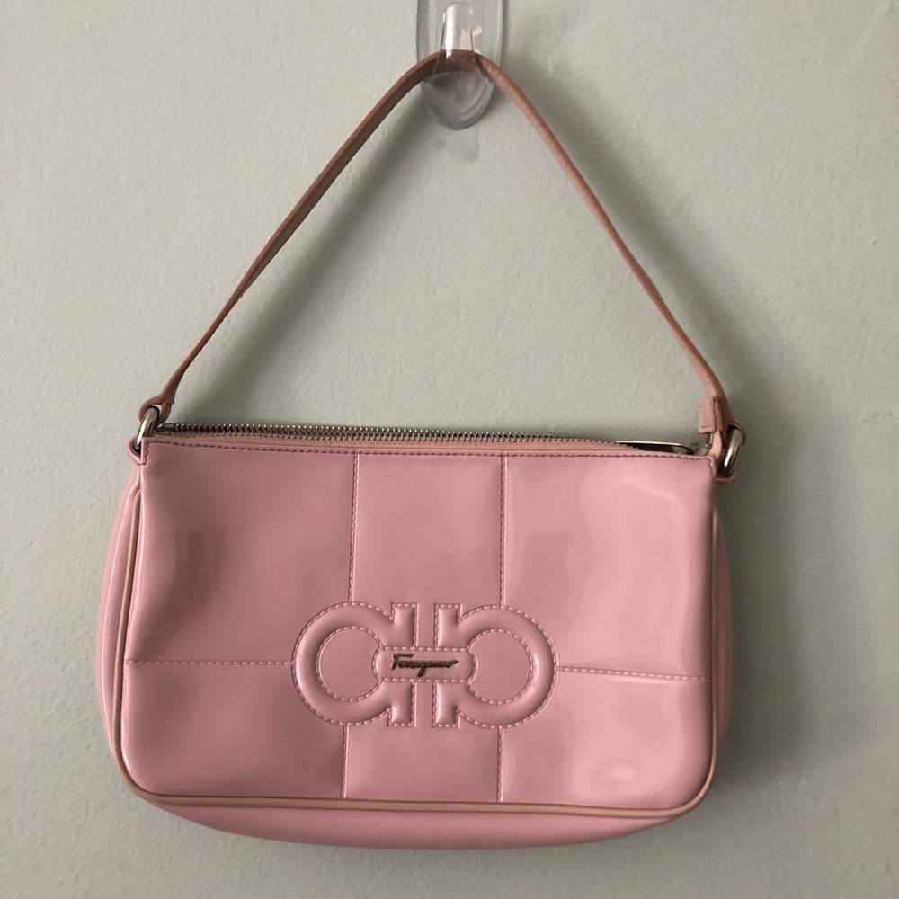 Blush Pink Ferragamo purse